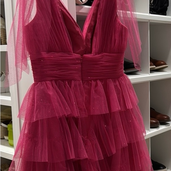 Pink party dress - Picture 2 of 6